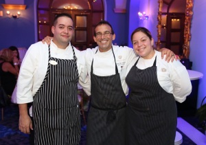 Vanderbilt Banquetes Chefs Jose Ramos, Juan Jose Cuevas y Nasha Fondeur